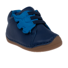 נעלי צעד ראשון עור LULU אלפנטן - כחול-כחול-מיוחד