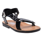 סנדלי צמדנים RETRO נמרוד - שחור-מנומר