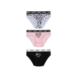 מארז 3 תחתונים לבבות בנות - נעלי נמרוד