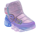 מגפון סקי תאורה אלפנטן WATERPROOF - סגול-ורוד