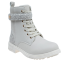 מגפון אופנה 21EAST - טבעי-לבן