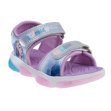 סנדלי תאורה פרוזן אלזה מלכת השלג - נעלי נמרוד