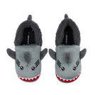 נעלי בית מדוגמות - אפור