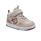 נעלי ספורט SKATE 3/4 אלפנטן - ורוד-טבעי