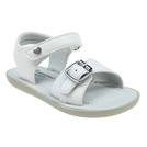 סנדלי אופנה VEGAN נמרוד - לבן-כסוף