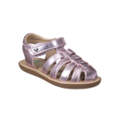 סנדלים VEGAN נמרוד - ורוד-כסוף