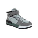 נעלי ספורט אופנה סקייט גבוהות - אפור-ירוק