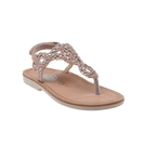 סנדלי אצבע קלועים נמרוד - זהב-ורוד
