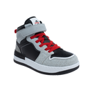 נעלי ספורט אופנה סקייט גבוהות - שחור-אפור-אדום