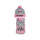 סט חורף - צעיף כובע וכפפות מיני מאוס דיסני - נעלי נמרוד