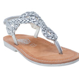 סנדלי אצבע קלועים נמרוד - נעלי נמרוד