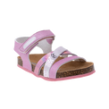 סנדלי רצועות שעם בנות - ורוד-מראה