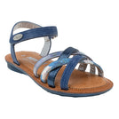 סנדלי בנות איקסים FANTASY - כחול-מיוחד-כסף