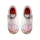 נעלי בית חד קרן - אפור-כסוף