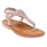 סנדלי אצבע קלועים נמרוד - נעלי נמרוד