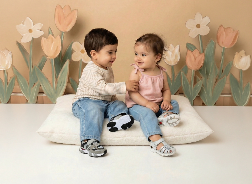 צעדים ראשונים בסטייל. לרכישה עכשיו מהקולקציה החדשה.