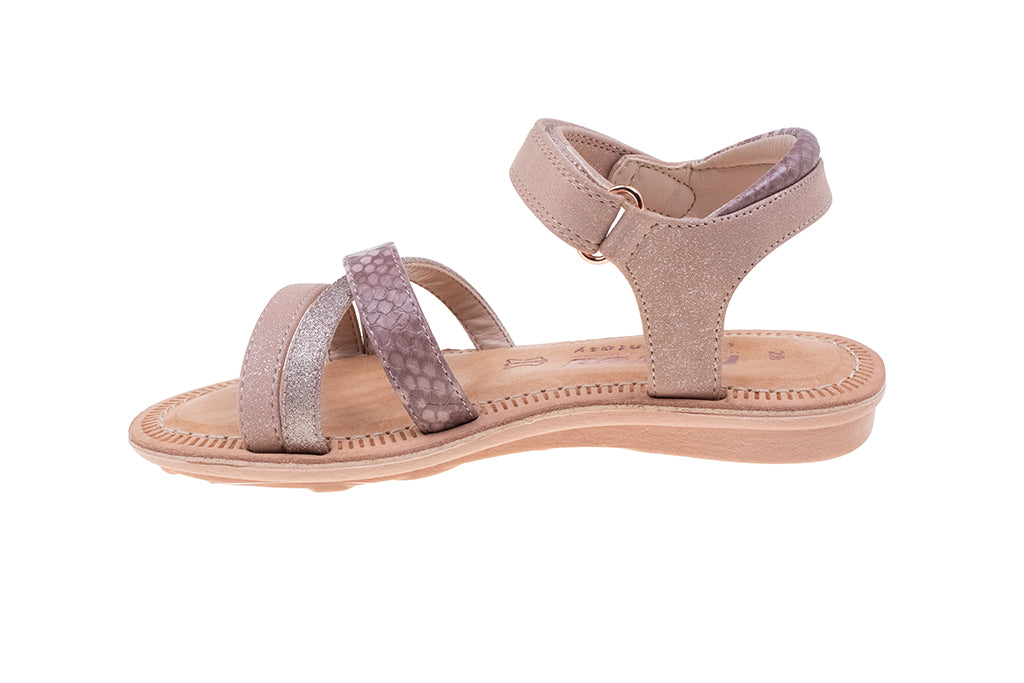 סנדלים פסים אלכסוניים - נעלי נמרוד