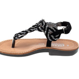 סנדלי אצבע קלועים נמרוד - נעלי נמרוד