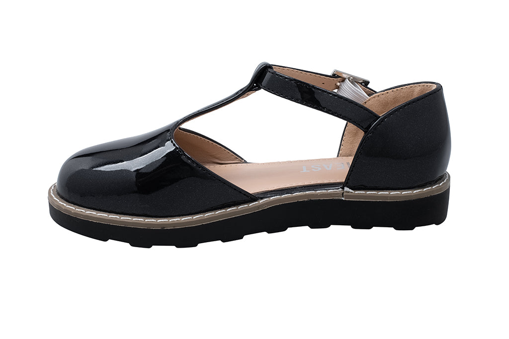 בלרינה לק שחור 21EAST - נעלי נמרוד