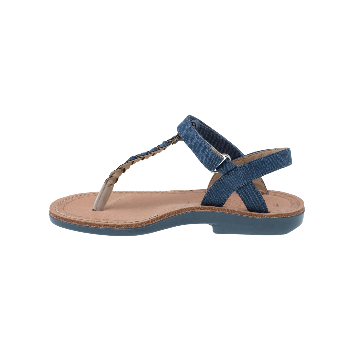 סנדלי בנות אצבע צמה - נעלי נמרוד