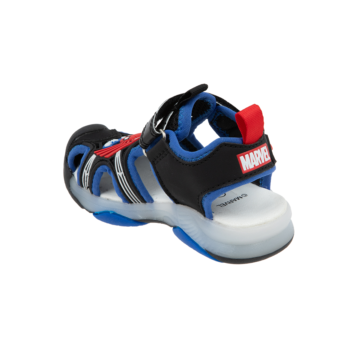 סנדלי תאורה ספיידרמן מארוול דיסני - נעלי נמרוד