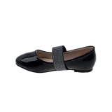 נעלי בלרינה גומי שחור מבריק 21EAST - נעלי נמרוד