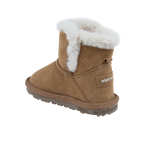 מגפון עור בשילוב פרוותי אלפנטן - נעלי נמרוד