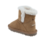 מגפון עור בשילוב פרוותי אלפנטן - נעלי נמרוד