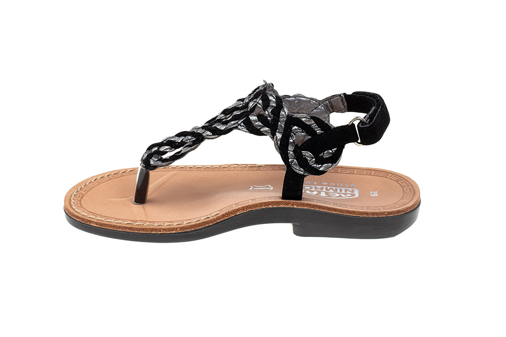 סנדלי אצבע קלועים נמרוד - נעלי נמרוד