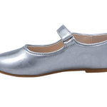 בלרינה צמדן כסוף - 21EAST - נעלי נמרוד