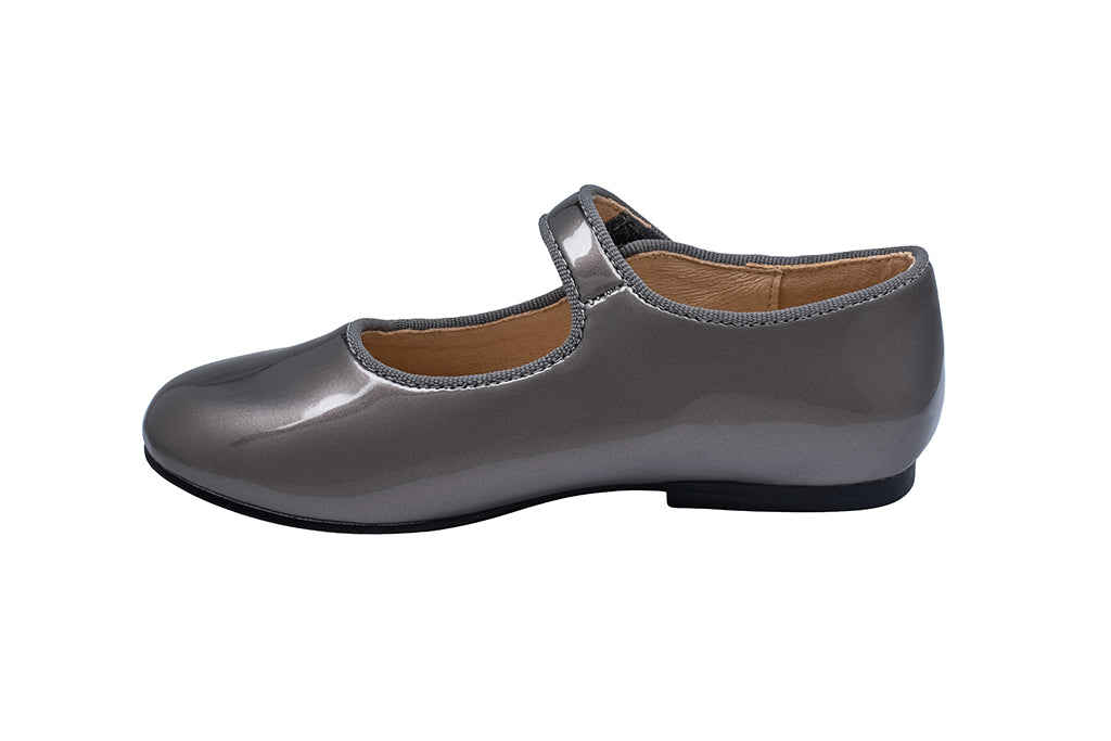 בלרינה צמדן כסוף מבריק - 21EAST - נעלי נמרוד