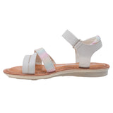 סנדלים פסים אלכסוניים - נעלי נמרוד