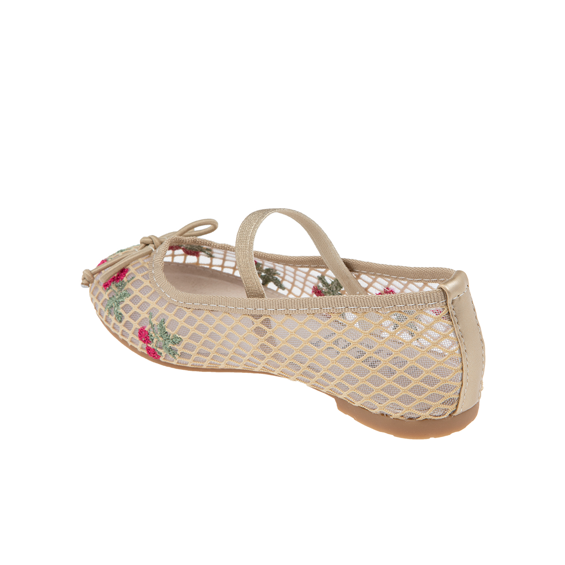 נעלי בלרינה רשת פרחוני - נעלי נמרוד