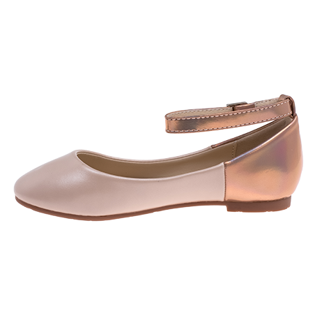 בלרינה 21EAST סגירת קרסול ורוד - נעלי נמרוד