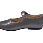 בלרינה צמדן כסוף מבריק - 21EAST - נעלי נמרוד