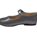 בלרינה צמדן כסוף מבריק - 21EAST - נעלי נמרוד