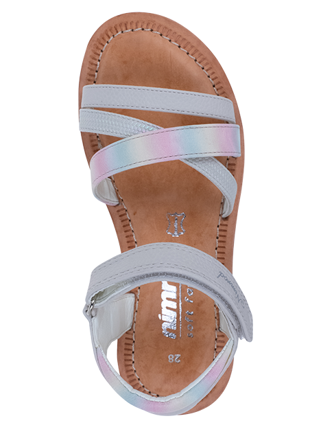 סנדלים פסים אלכסוניים - נעלי נמרוד