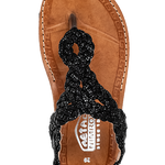 סנדלי אצבע קלועים נמרוד - נעלי נמרוד