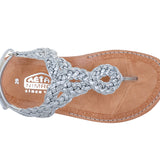 סנדלי אצבע קלועים נמרוד - נעלי נמרוד