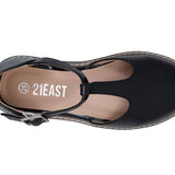 בלרינה לק שחור 21EAST - נעלי נמרוד