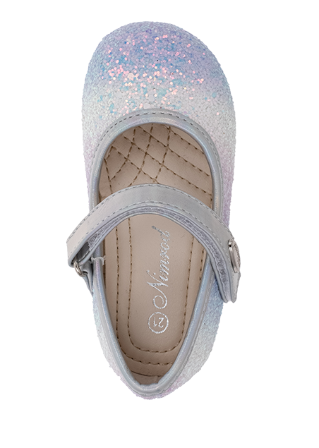 נעלי בלרינה פעוטות נצנצים - נעלי נמרוד