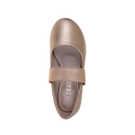 נעלי בלרינה גומי זהב 21EAST - נעלי נמרוד