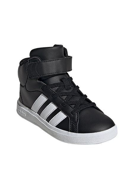 נעלי ספורט אדידס GRAND COURT MID K CBLACK - נעלי נמרוד
