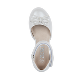 נעלי בלרינה פפיון פנינים עקב - נעלי נמרוד