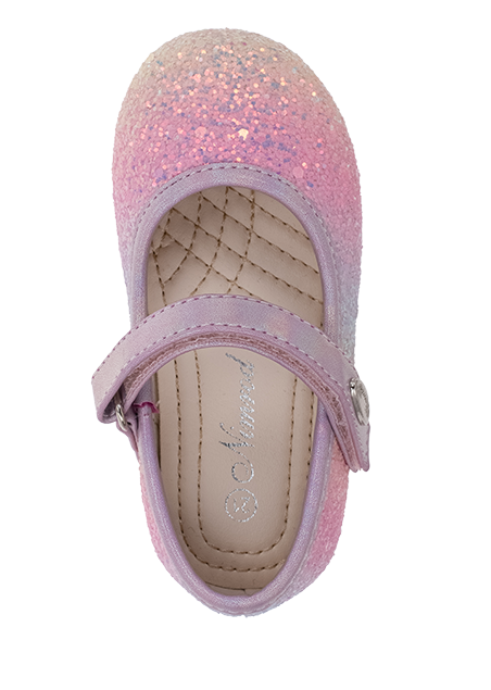 נעלי בלרינה פעוטות נצנצים - נעלי נמרוד