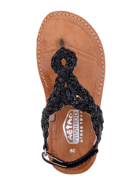 סנדלי אצבע קלועים נמרוד - נעלי נמרוד