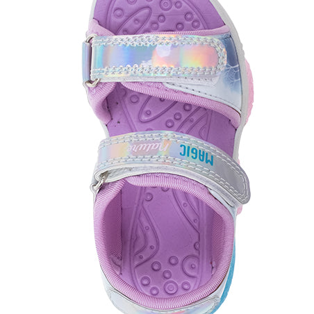 סנדלי תאורה פרוזן אלזה מלכת השלג - נעלי נמרוד