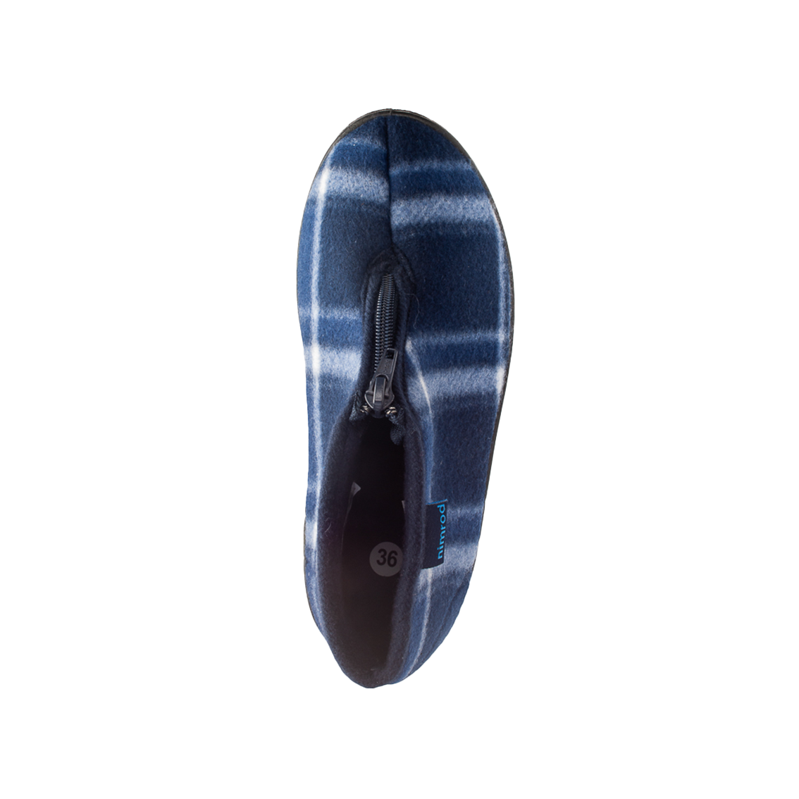 נעלי בית משובצות רוכסן - נעלי נמרוד