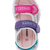 סנדלי חד קרן לבבות - נעלי נמרוד