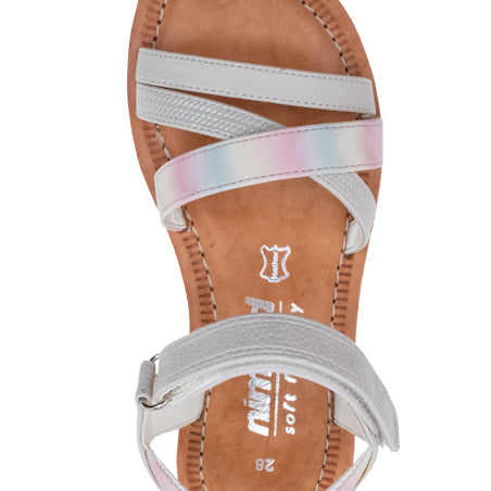 סנדלים פסים אלכסוניים - נעלי נמרוד